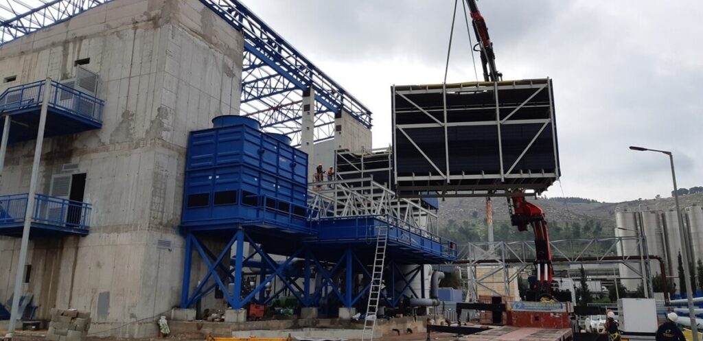 YWCT developed a medium size cooling tower