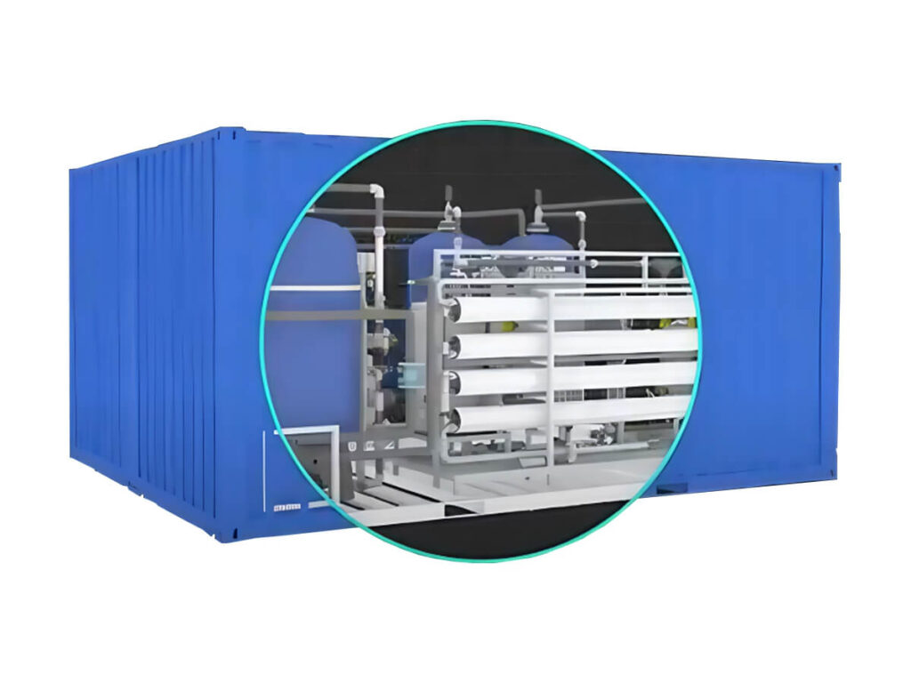 Mobile Water Treatment Container
